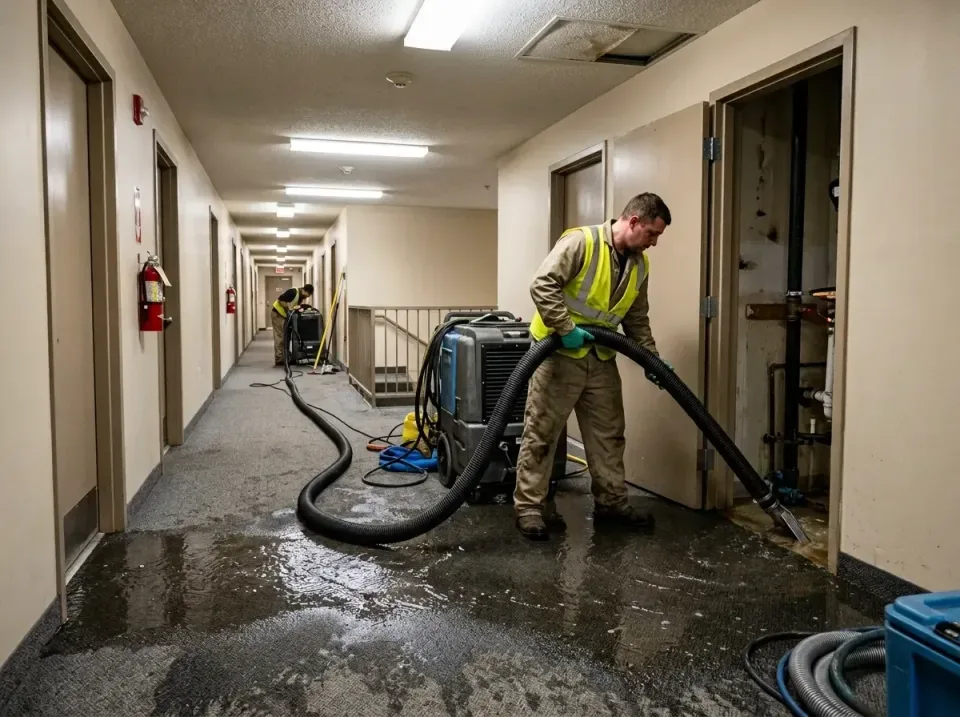 multi-unit-apartment-hallway-f-005 — frequently asked questions, Emergency Burst Pipe Water Extraction & Removal in Welby, CO